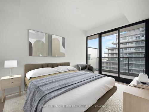 1406-33 Frederick Todd Way, Toronto, ON - Indoor Photo Showing Bedroom