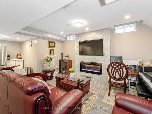 88 William Ingles Dr, Clarington, ON - Indoor With Fireplace