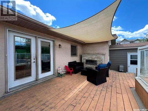 705 Sun Valley Drive, Estevan, SK - Outdoor With Deck Patio Veranda With Exterior