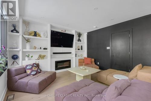 858 Danforth Road, Toronto, ON - Indoor Photo Showing Living Room With Fireplace