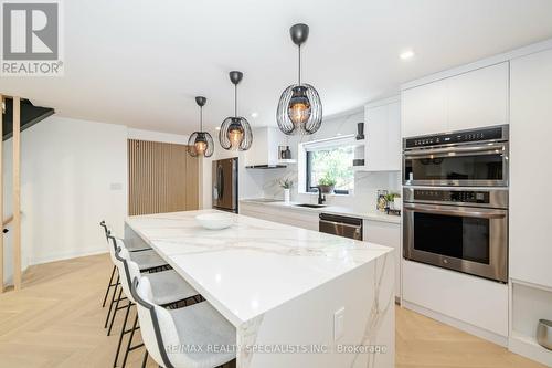 245 Mill Road, Toronto, ON - Indoor Photo Showing Kitchen With Stainless Steel Kitchen With Upgraded Kitchen