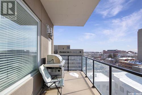 707 2055 Rose Street, Regina, SK - Outdoor With Balcony With Exterior