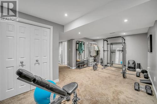 129 Windflower Drive, Kitchener, ON - Indoor Photo Showing Gym Room