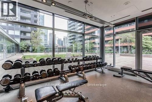 1605 - 25 Telegram Mews, Toronto, ON - Indoor Photo Showing Gym Room