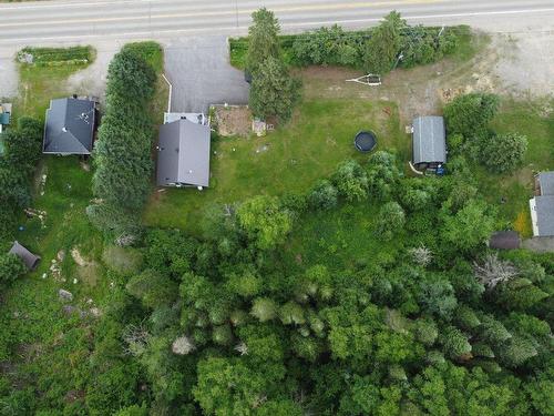 Aerial photo - 5659 Ch. Brassard, Saint-Zénon, QC - Outdoor With View