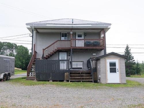 Back facade - 2216 Rue Principale, Pohénégamook, QC - Outdoor With Exterior