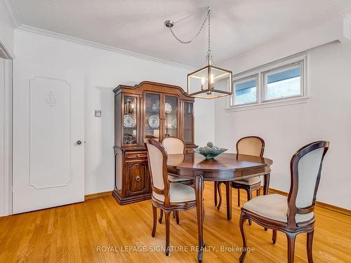 38 Chopin Ave, Toronto, ON - Indoor Photo Showing Dining Room