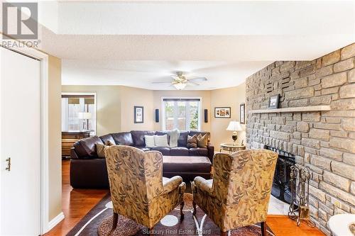 5286 Pine Hill Road, Sudbury, ON - Indoor Photo Showing Other Room With Fireplace