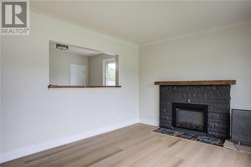 142 Cranbrook, Sudbury, ON - Indoor Photo Showing Living Room With Fireplace