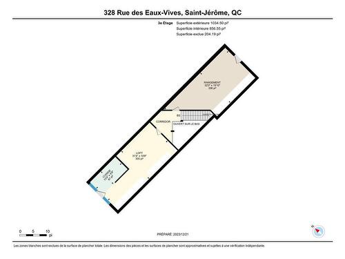 Drawing (sketch) - 328 Rue Des Eaux-Vives, Saint-Jérôme, QC - Indoor