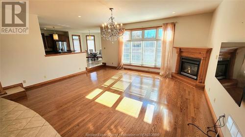 380 Shoreview Circle, Windsor, ON - Indoor Photo Showing Living Room With Fireplace