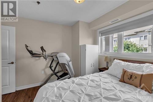 Perfect guest room or workout space. - 151 Potts Private Unit#311, Ottawa, ON - Indoor Photo Showing Bedroom