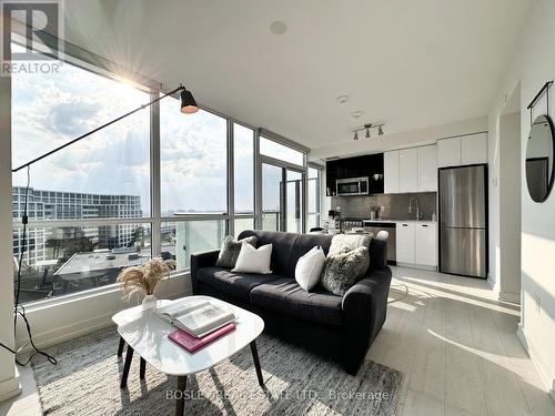 1313 - 10 Deboers Drive, Toronto, ON - Indoor Photo Showing Living Room