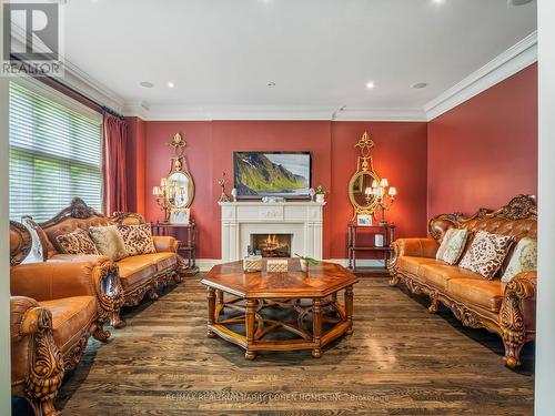 72 Gordon Road, Toronto, ON - Indoor Photo Showing Living Room With Fireplace