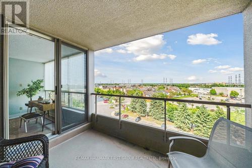 717 - 1880 Valley Farm Road, Pickering, ON - Outdoor With Balcony With Exterior