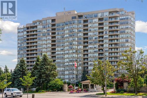 717 - 1880 Valley Farm Road, Pickering, ON - Outdoor With Balcony With Facade