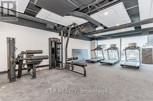 3503 - 60 Frederick Street, Kitchener, ON - Indoor Photo Showing Gym Room