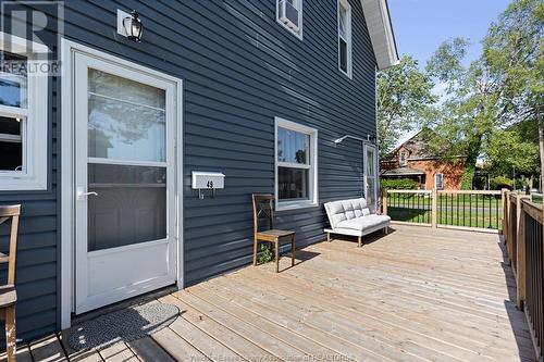 51 Orange Street, Leamington, ON - Outdoor With Deck Patio Veranda With Exterior