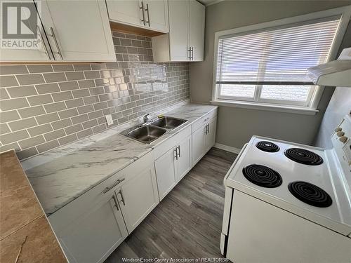 580 Mill Street, Windsor, ON - Indoor Photo Showing Kitchen With Double Sink
