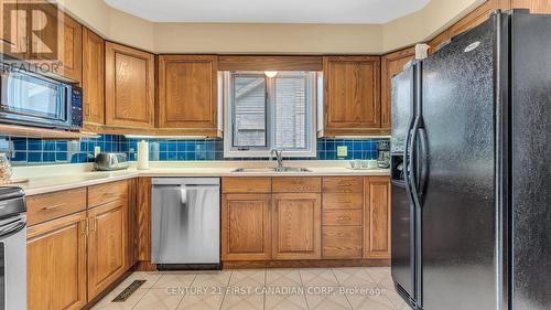 151 Edmunds Place, London, ON - Indoor Photo Showing Kitchen With Double Sink