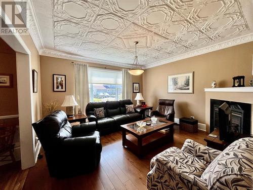 32 Church Street, Grand Bank, NL - Indoor Photo Showing Living Room With Fireplace