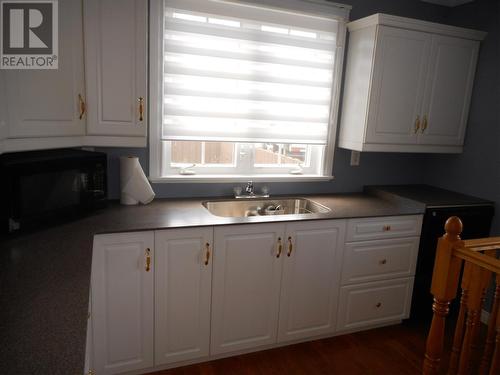 75 Little Bay Road, Springdale, NL - Indoor Photo Showing Kitchen With Double Sink