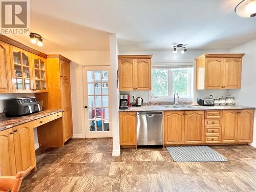 4 Maple Avenue, Grand Falls-Windsor, NL - Indoor Photo Showing Kitchen With Double Sink