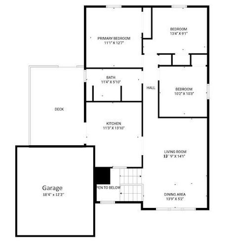 Main Level Floor Plan - 47 Simson Avenue, Simcoe, ON - Other