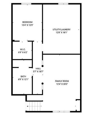 Lower Level Floor Plan - 47 Simson Avenue, Simcoe, ON - Other