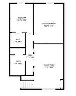 Lower Level Floor Plan - 