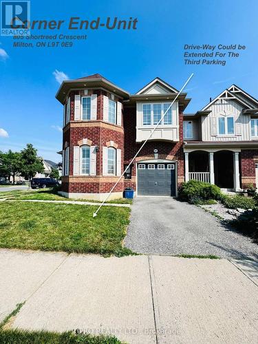 805 Shortreed Crescent, Milton, ON - Outdoor With Facade