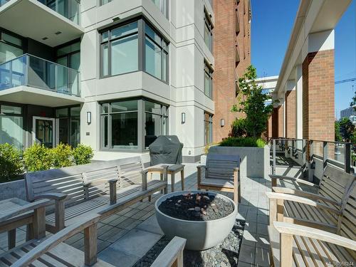 1602-728 Yates St, Victoria, BC - Outdoor With Balcony