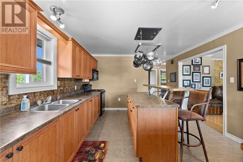 332 Perreault Street, Sudbury, ON - Indoor Photo Showing Kitchen With Double Sink