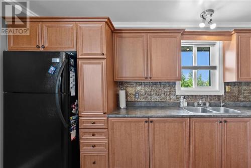 332 Perreault Street, Sudbury, ON - Indoor Photo Showing Kitchen With Double Sink