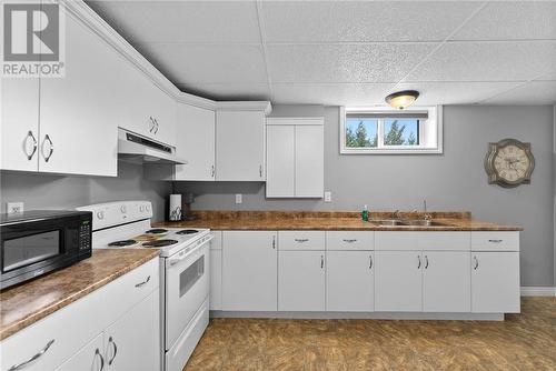 332 Perreault Street, Sudbury, ON - Indoor Photo Showing Kitchen With Double Sink