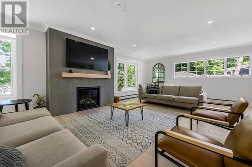 30 Winter Avenue, St. John'S, NL - Indoor Photo Showing Living Room With Fireplace