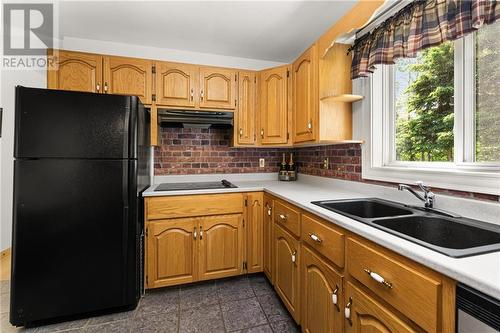 3483 Route 134, Shediac Cape, NB - Indoor Photo Showing Kitchen With Double Sink