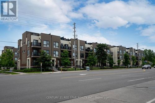 206 - 8825 Sheppard Avenue E, Toronto (Rouge), ON - Outdoor With Balcony With Facade