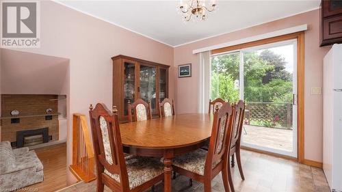 15 Brackenbury Street, Markdale, ON - Indoor Photo Showing Dining Room