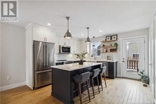 60 Bramble Way, Fredericton, NB - Indoor Photo Showing Kitchen With Upgraded Kitchen