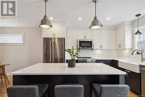 60 Bramble Way, Fredericton, NB - Indoor Photo Showing Kitchen With Upgraded Kitchen