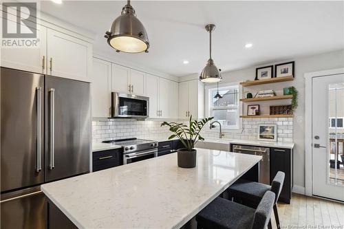 60 Bramble Way, Fredericton, NB - Indoor Photo Showing Kitchen With Upgraded Kitchen