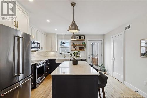 60 Bramble Way, Fredericton, NB - Indoor Photo Showing Kitchen With Upgraded Kitchen