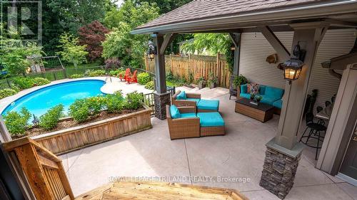 101 Metcalfe Street, St. Thomas (Sw), ON - Outdoor With In Ground Pool