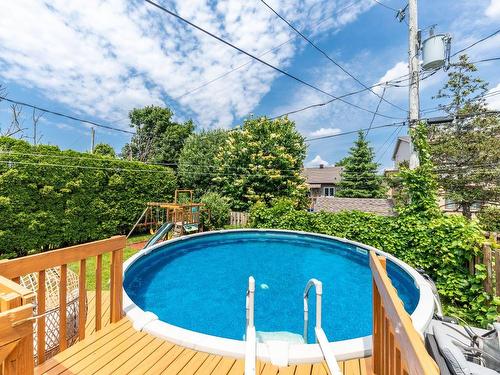 Piscine - 7062 Rue Des Bégonias, Longueuil (Saint-Hubert), QC - Outdoor With Above Ground Pool