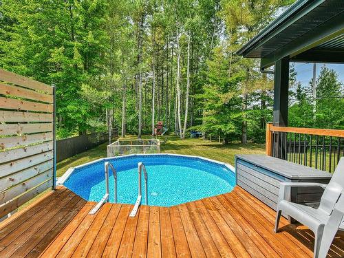 Patio - 4420 Rue Bigras, Terrebonne (Terrebonne), QC - Outdoor With Above Ground Pool