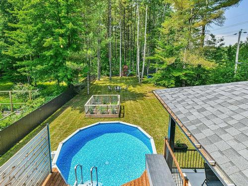 Overall view - 4420 Rue Bigras, Terrebonne (Terrebonne), QC - Outdoor With Above Ground Pool