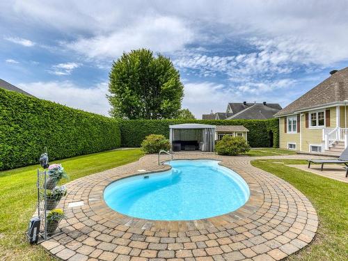 ExtÃ©rieur - 107 Rue St-Pierre E., Saint-Sauveur, QC - Outdoor With In Ground Pool With Backyard