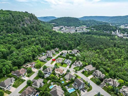 Aerial photo - 107 Rue St-Pierre E., Saint-Sauveur, QC - Outdoor With View