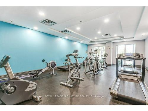 913-11 Michael Power Pl, Toronto, ON - Indoor Photo Showing Gym Room